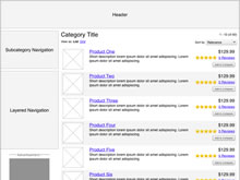 theyard.com Wireframe